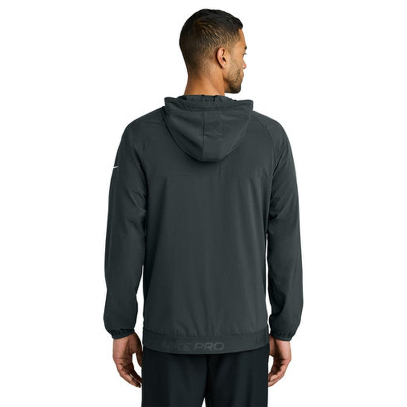 NEW CAPELLA - Nike Pro Hooded Jacket - Anthracite