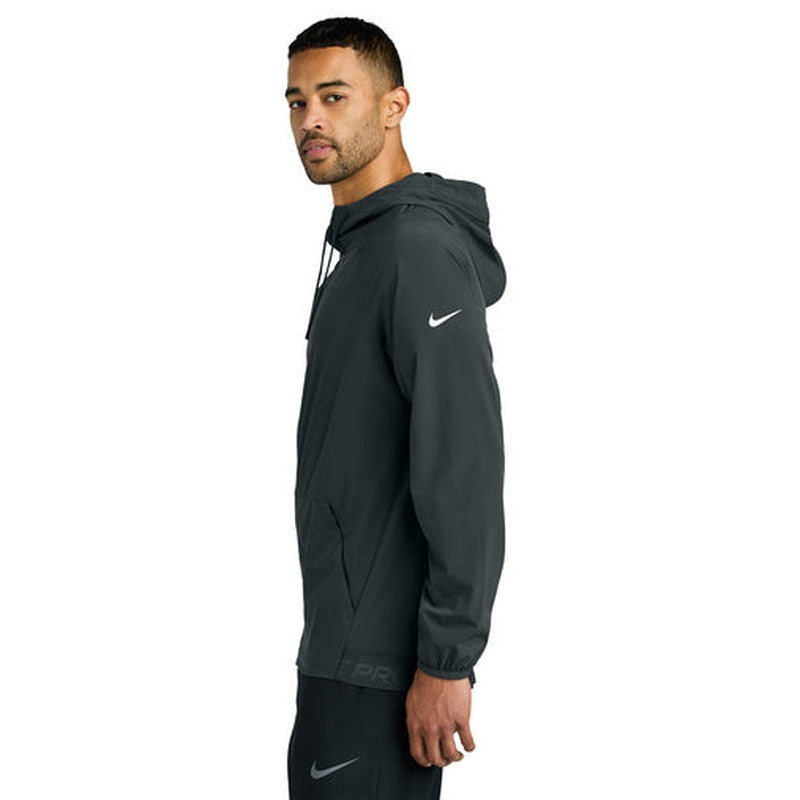 NEW CAPELLA - Nike Pro Hooded Jacket - Anthracite