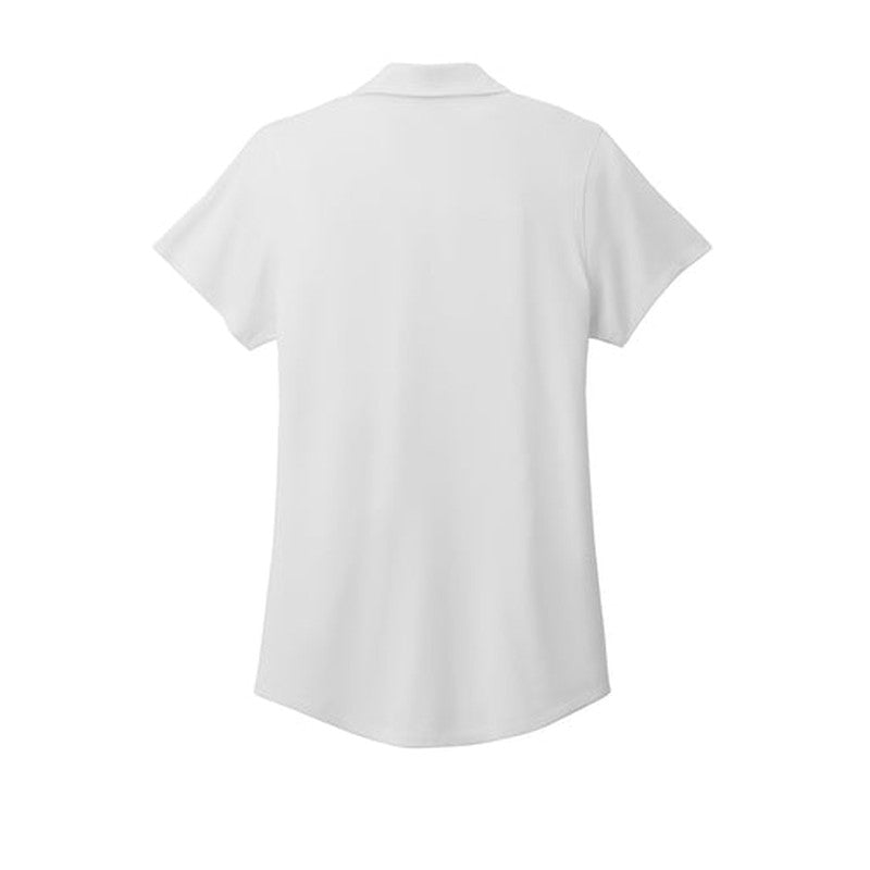 NEW CAPELLA Port Authority® Ladies City Stretch Polo - White