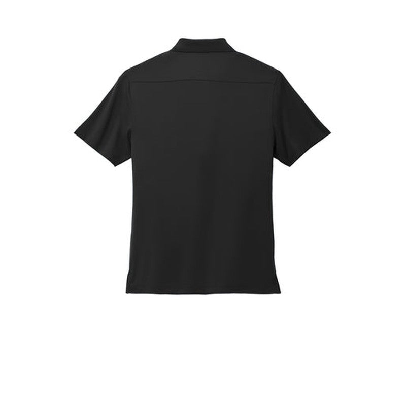 CAPELLA Port Authority® City Stretch Flat Knit Polo - Black