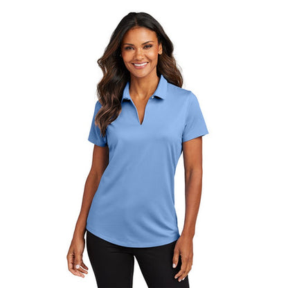 NEW CAPELLA Port Authority® Ladies City Stretch Polo - Swiss Blue