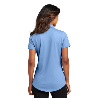 NEW CAPELLA Port Authority® Ladies City Stretch Polo - Swiss Blue