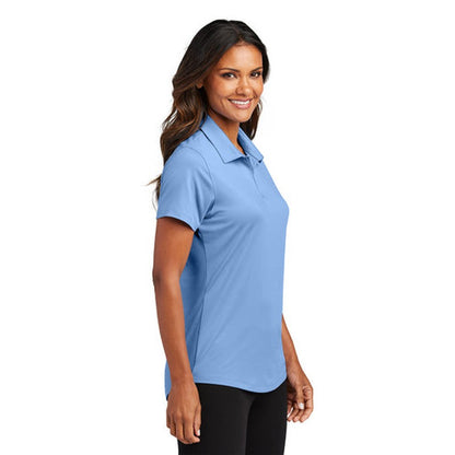 NEW CAPELLA Port Authority® Ladies City Stretch Polo - Swiss Blue