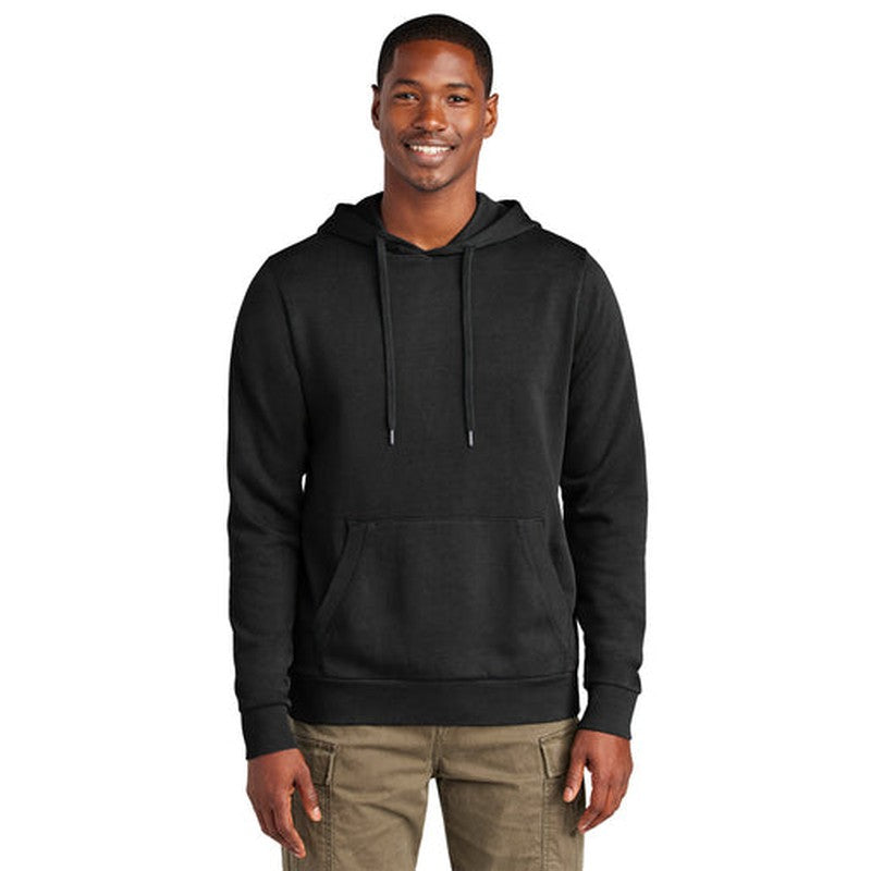 CAPELLA District Wash™ Fleece Hoodie - Black