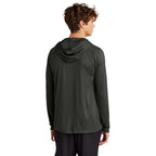 CAPELLA Port & Company® Performance Pullover Hooded Tee - Jet Black