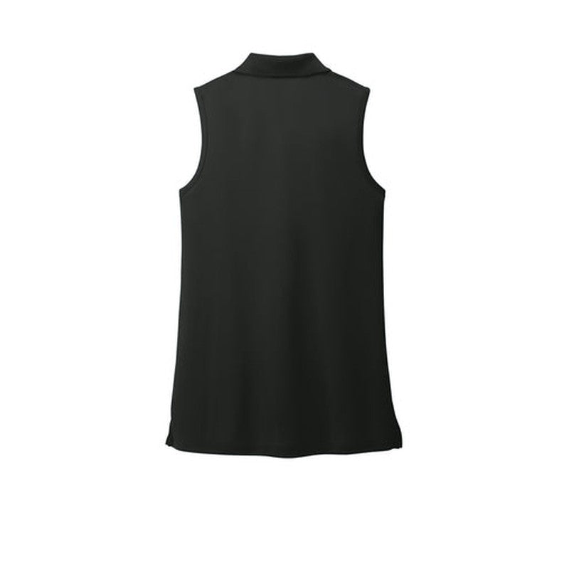 NEW CAPELLA ALUMNI - Port Authority® Ladies Dry Zone® UV Micro-Mesh Sleeveless Polo - Deep Black