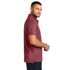 CAPELLA Mercer+Mettle™ Stretch Pique Polo - Rosewood