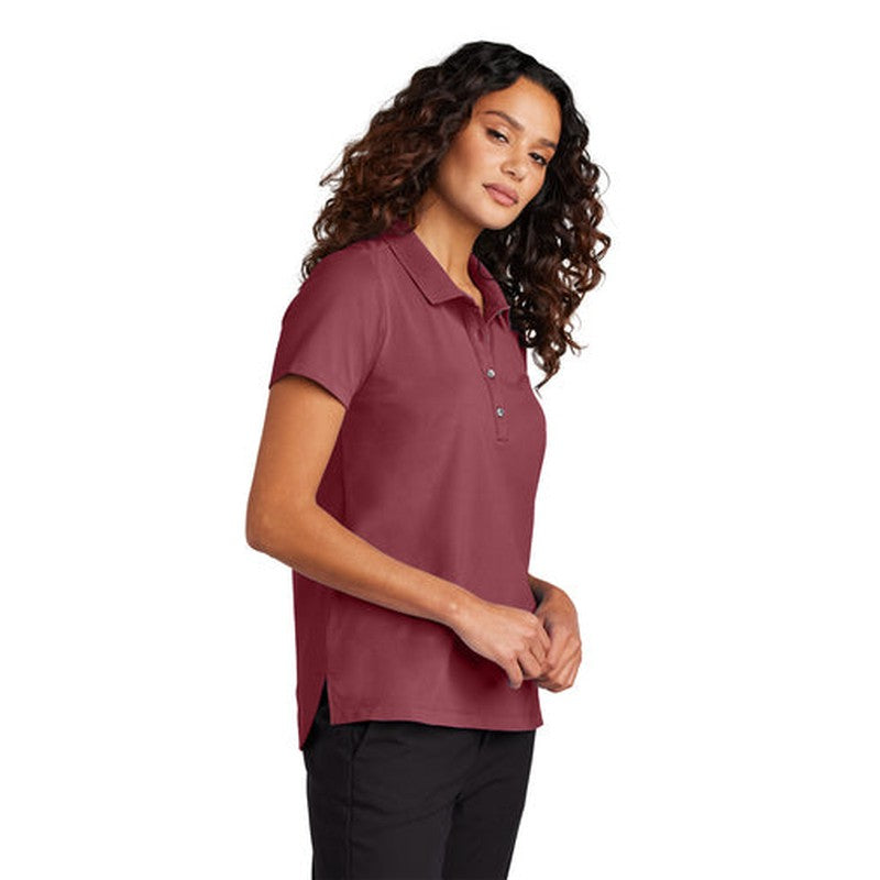 NEW CAPELLA Mercer+Mettle™ Women’s Stretch Pique Polo - Rosewood