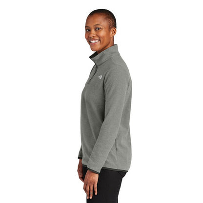 CAPELLA The North Face Ladies Glacier 1/4-Zip Fleece - TNF Medium Grey Heather
