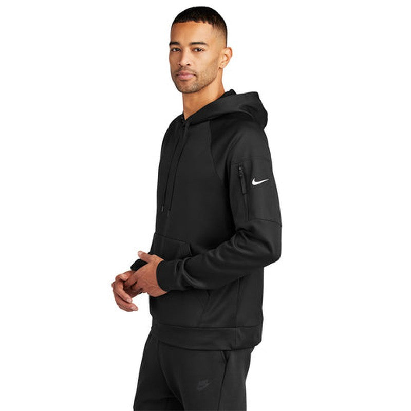 CAPELLA Nike Therma-FIT Pocket Pullover Fleece Hoodie - Black