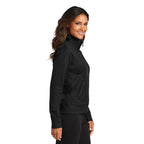 CAPELLA Port Authority® Ladies C-FREE® Double Knit Full-Zip - Black