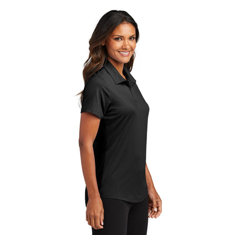 CAPELLA Port Authority® Ladies City Stretch Polo - Black