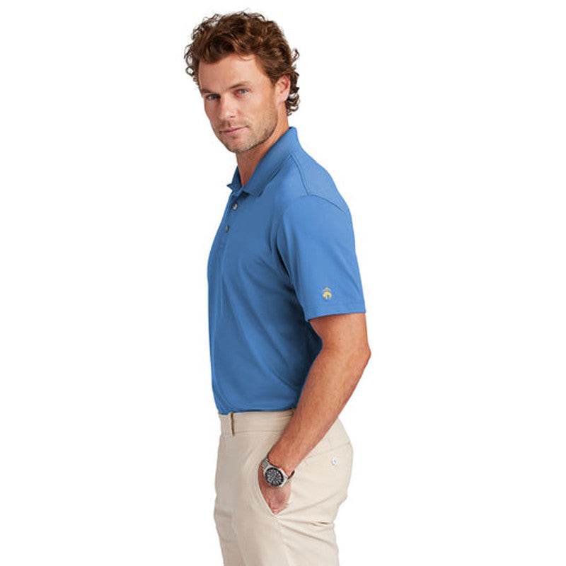 NEW Brooks Brothers® Mesh Pique Performance Polo - Charter Blue