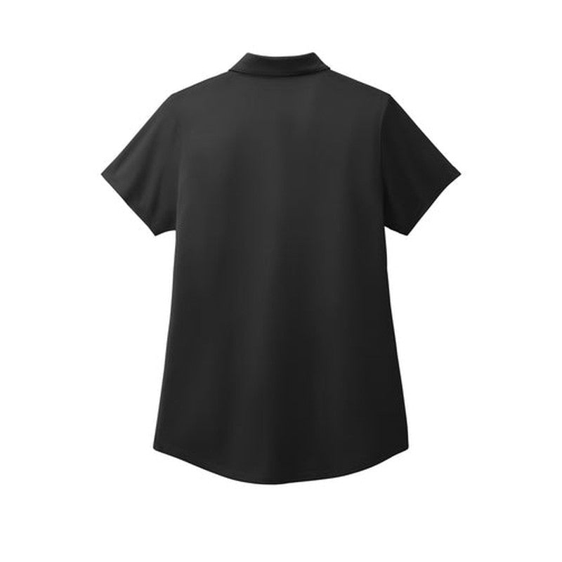 CAPELLA Port Authority® Ladies City Stretch Polo - Black