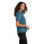 CAPELLA ALUMNI - Mercer+Mettle® Women’s Stretch Jersey Polo - Parisian Blue