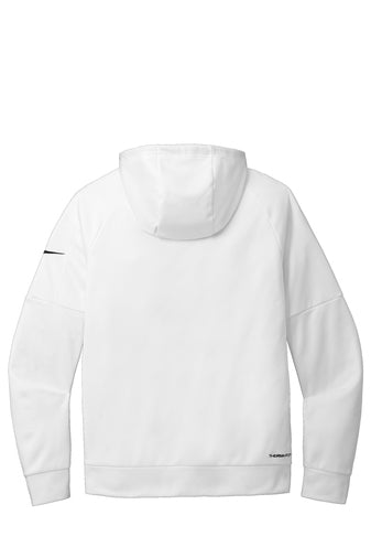 NEW Nike Therma-FIT Pocket 1/4-Zip Fleece Hoodie - White