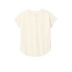CAPELLA Mercer+Mettle™ Women's Stretch Crepe Crew - Ivory Chiffon