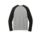 CAPELLA ALUMNI - Allmade® Unisex Tri-Blend Long Sleeve Colorblock Raglan - Deep Black/Aluminum Grey