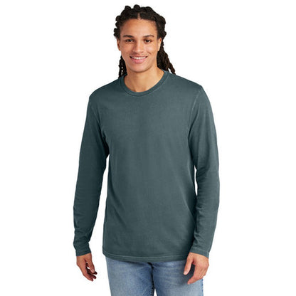 NEW CAPELLA District Wash™ Long Sleeve Tee - Deep Steel Blue