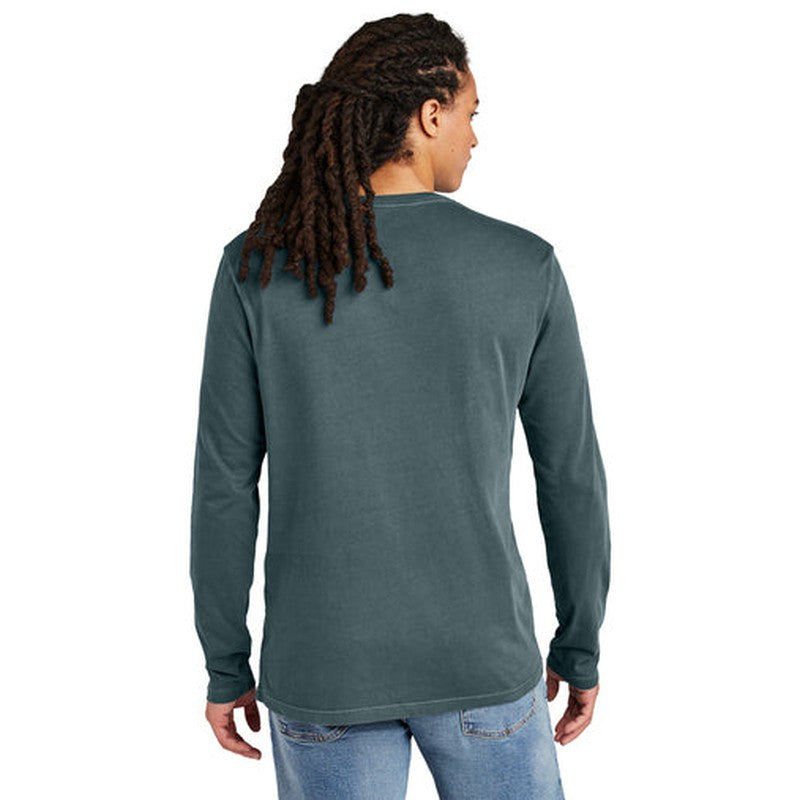 CAPELLA District Wash™ Long Sleeve Tee - Deep Steel Blue