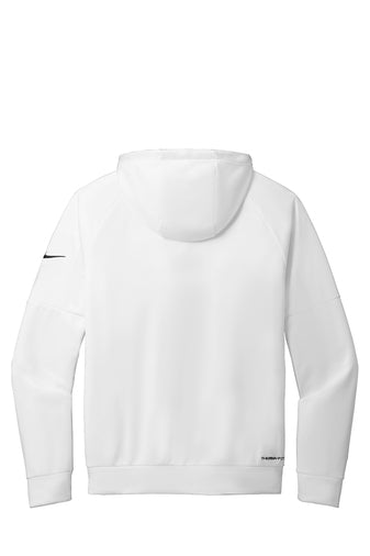 NEW Nike Therma-FIT Pocket Full-Zip Fleece Hoodie - White