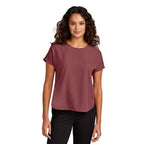 CAPELLA Mercer+Mettle™ Women's Stretch Crepe Crew - Rosewood