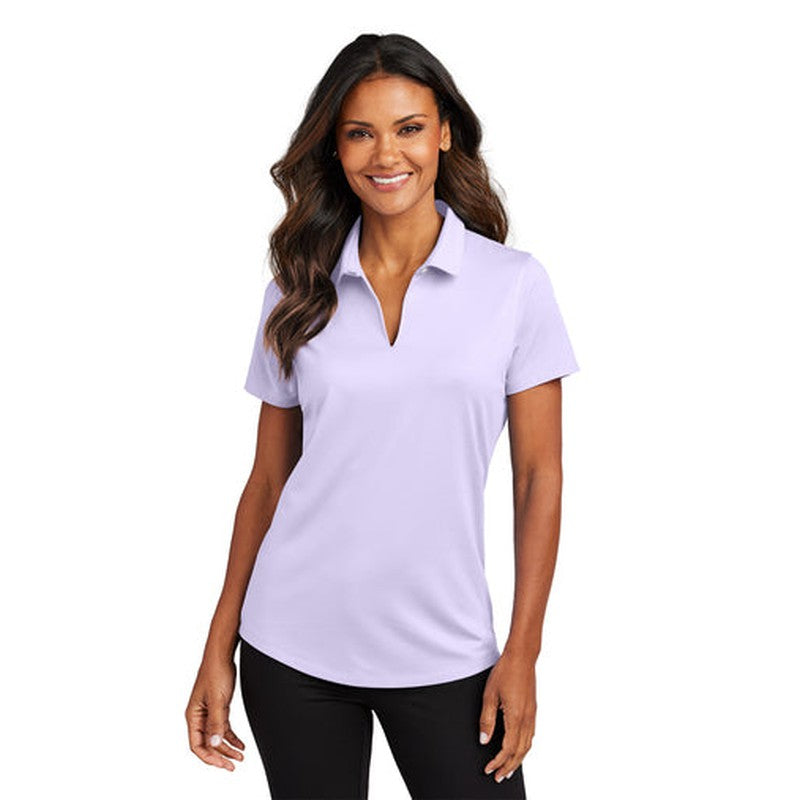 NEW CAPELLA Port Authority® Ladies City Stretch Polo - Bright Lavender