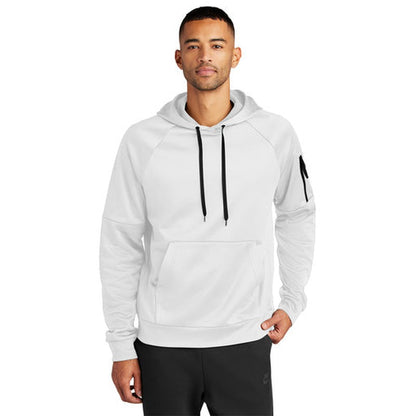 CAPELLA Nike Therma-FIT Pocket Pullover Fleece Hoodie - White