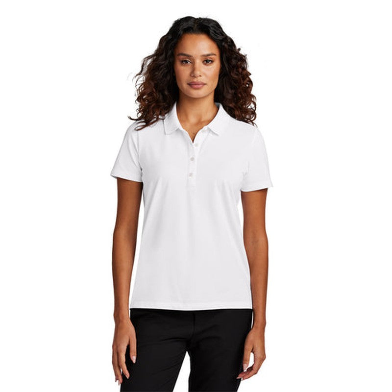 NEW CAPELLA Mercer+Mettle™ Women’s Stretch Pique Polo - White