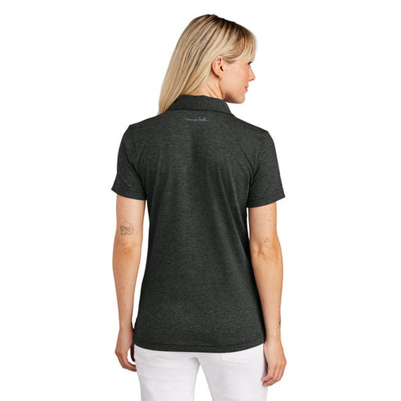 NEW CAPELLA ALUMNI - TravisMathew Ladies Sunnyvale Polo - Black Heather