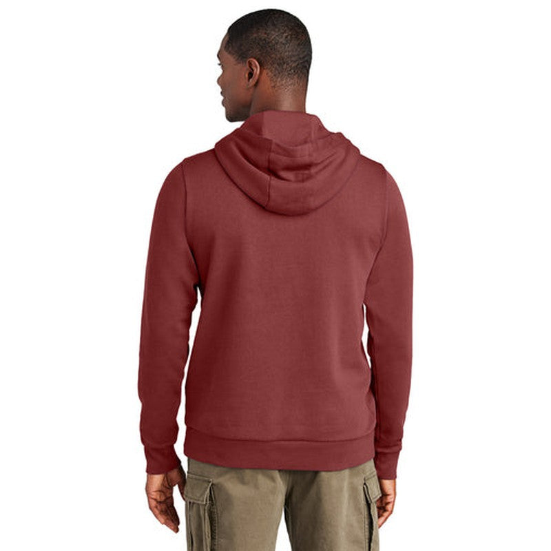 NEW CAPELLA District Wash™ Fleece Hoodie - GARNET