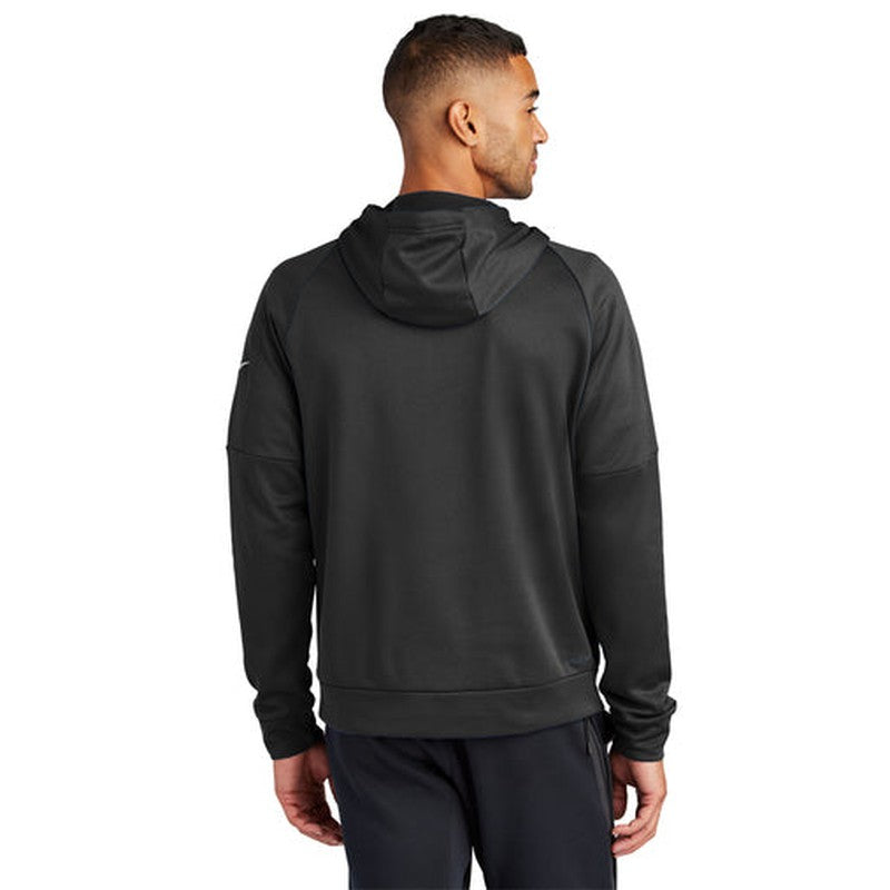 NEW Nike Therma-FIT Pocket 1/4-Zip Fleece Hoodie - Black