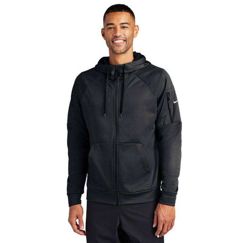 CAPELLA Nike Therma-FIT Pocket Full-Zip Fleece Hoodie - Black
