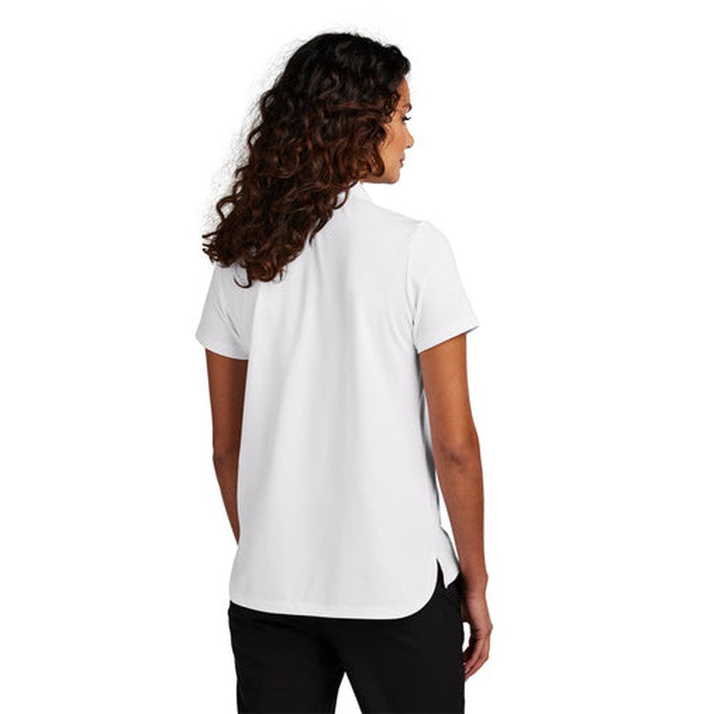 NEW CAPELLA Mercer+Mettle™ Women’s Stretch Pique Polo - White