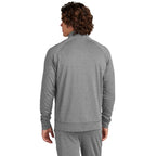 CAPELLA Sport-Tek® Sport-Wick® Stretch Full-Zip Cadet Jacket - Charcoal Grey Heather