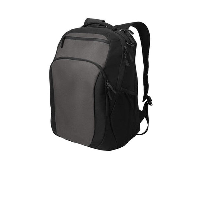 NEW Port Authority® Transport Backpack - Dark Charcoal/Black