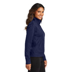 CAPELLA Port Authority® Ladies C-FREE® Double Knit Full-Zip - True Navy
