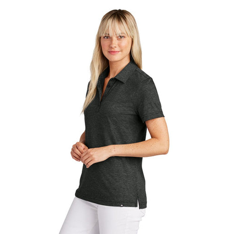 NEW CAPELLA ALUMNI - TravisMathew Ladies Sunnyvale Polo - Black Heather