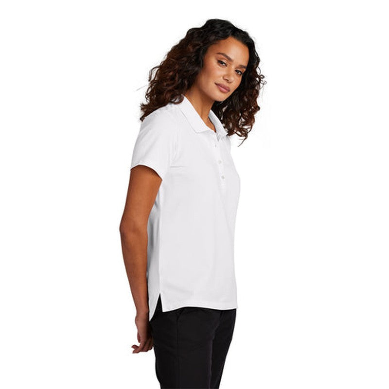 NEW CAPELLA Mercer+Mettle™ Women’s Stretch Pique Polo - White