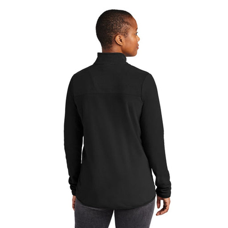 NEW The North Face Ladies Glacier 1/4-Zip Fleece - TNF Black