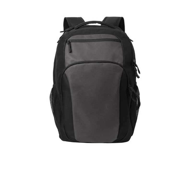 NEW Port Authority® Transport Backpack - Dark Charcoal/Black