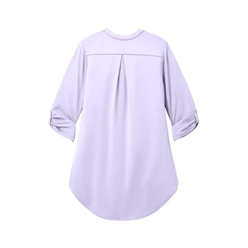 NEW CAPELLA Port Authority® Ladies City Stretch 3/4-Sleeve Tunic - Bright Lavender