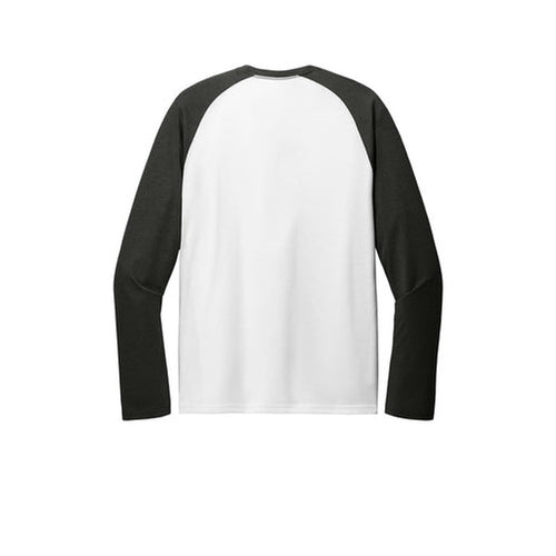 CAPELLA ALUMNI - Allmade® Unisex Tri-Blend Long Sleeve Colorblock Raglan - Space Black/Bright White