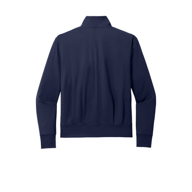 NEW CAPELLA Port Authority® Ladies C-FREE® Double Knit Full-Zip - True Navy