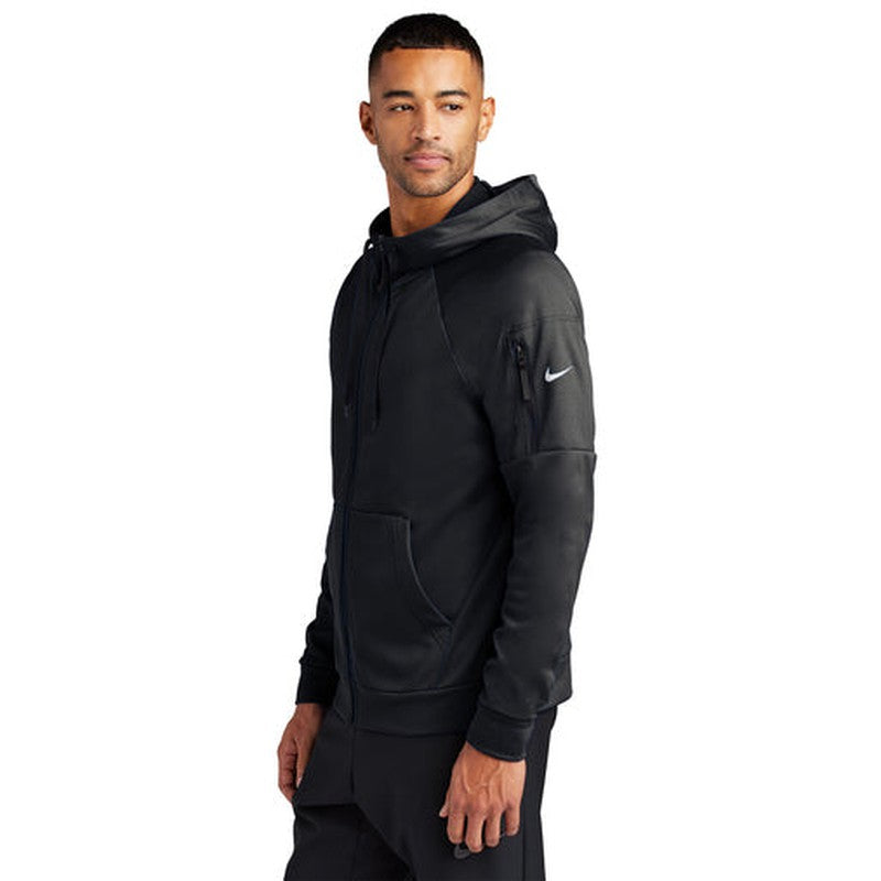 CAPELLA Nike Therma-FIT Pocket Full-Zip Fleece Hoodie - Black