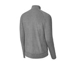 CAPELLA Sport-Tek® Sport-Wick® Stretch Full-Zip Cadet Jacket - Charcoal Grey Heather