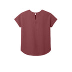 CAPELLA Mercer+Mettle™ Women's Stretch Crepe Crew - Rosewood