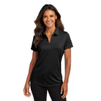CAPELLA Port Authority® Ladies City Stretch Polo - Black