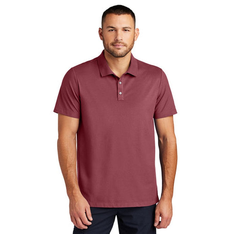 NEW CAPELLA ALUMNI - Mercer+Mettle® Stretch Pique Polo - Rosewood