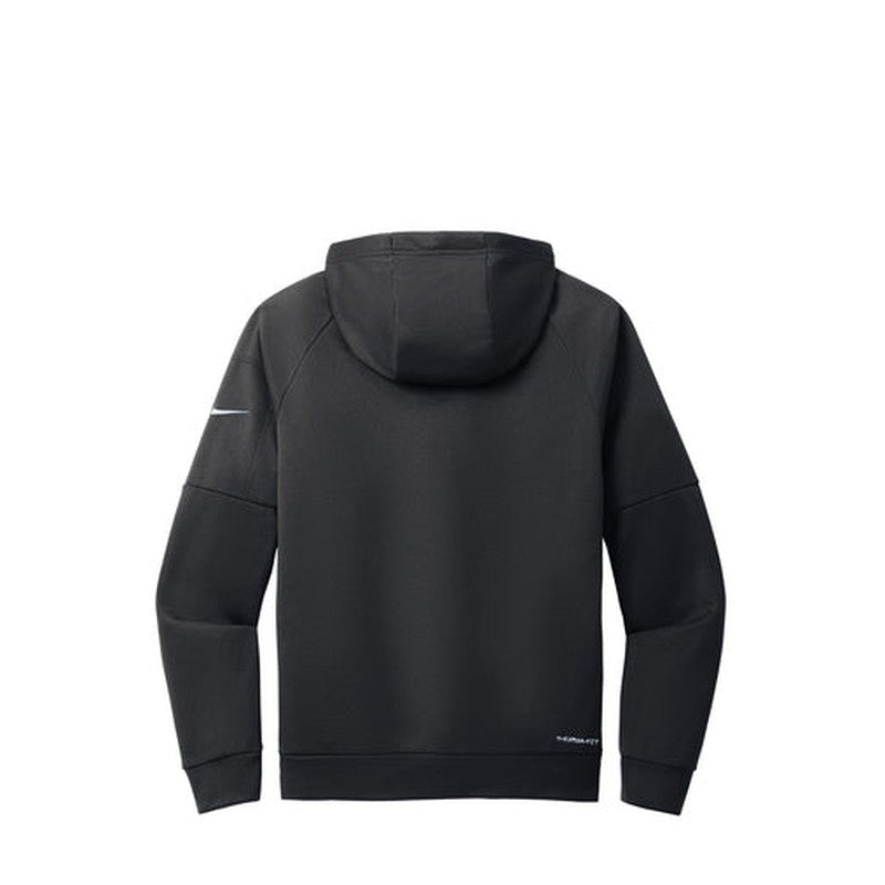 NEW Nike Therma-FIT Pocket Full-Zip Fleece Hoodie - Black